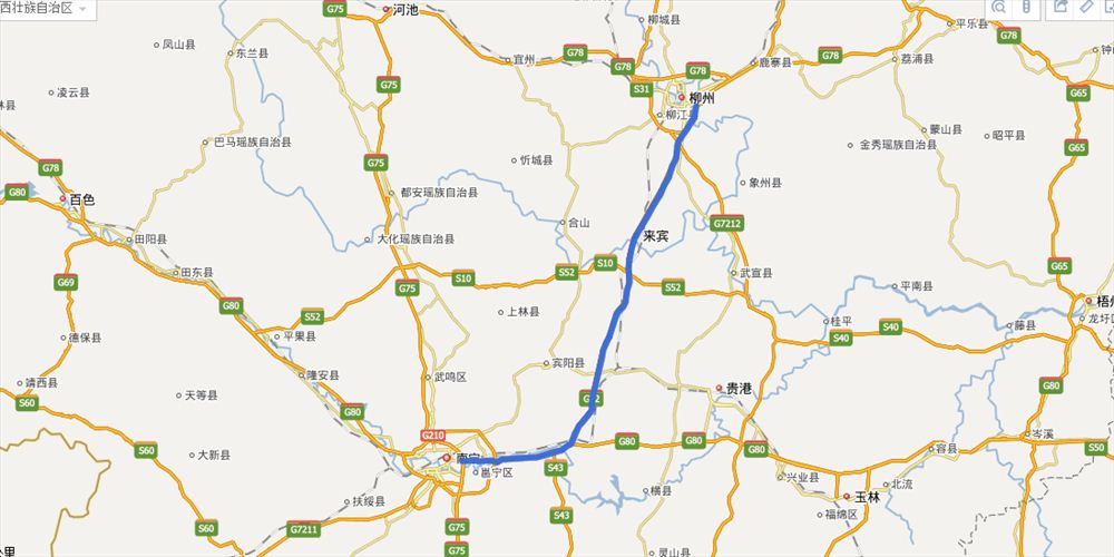 高速路况查询电话    柳南高速,广西柳州至南宁高速公路,现为国家高速