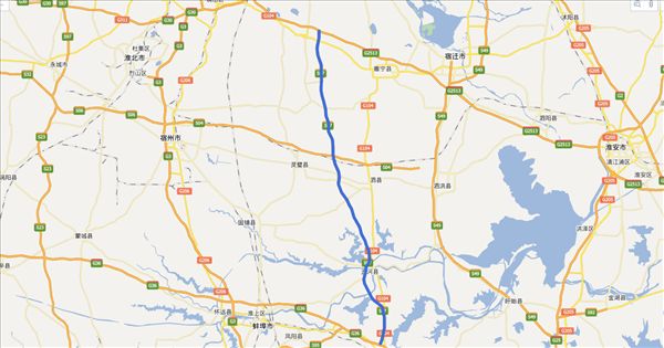 徐明高速程路线图及实时路况(最新地图)