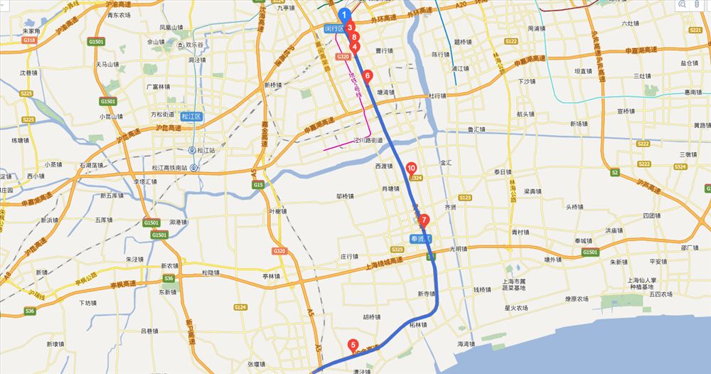 沪金高速全程路线图(最新地图)及路况查询