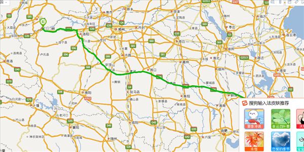 三门峡到南京开车路线图