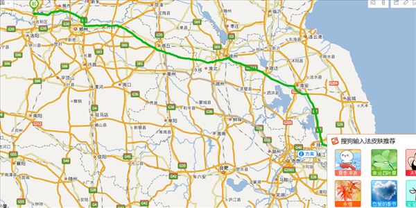 济源到上海开车路线图