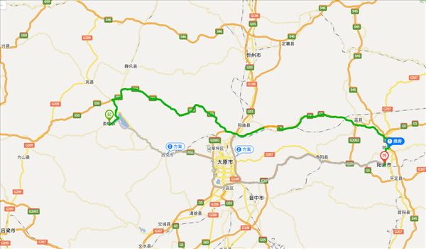娄烦到阳泉高速路况实时查询(路线图 教你怎么查今日堵车,事故,车祸